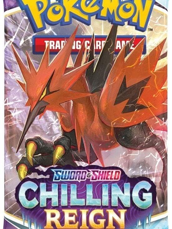 Pokémon Sword & Shield TCG Chilling Reign Booster Pack