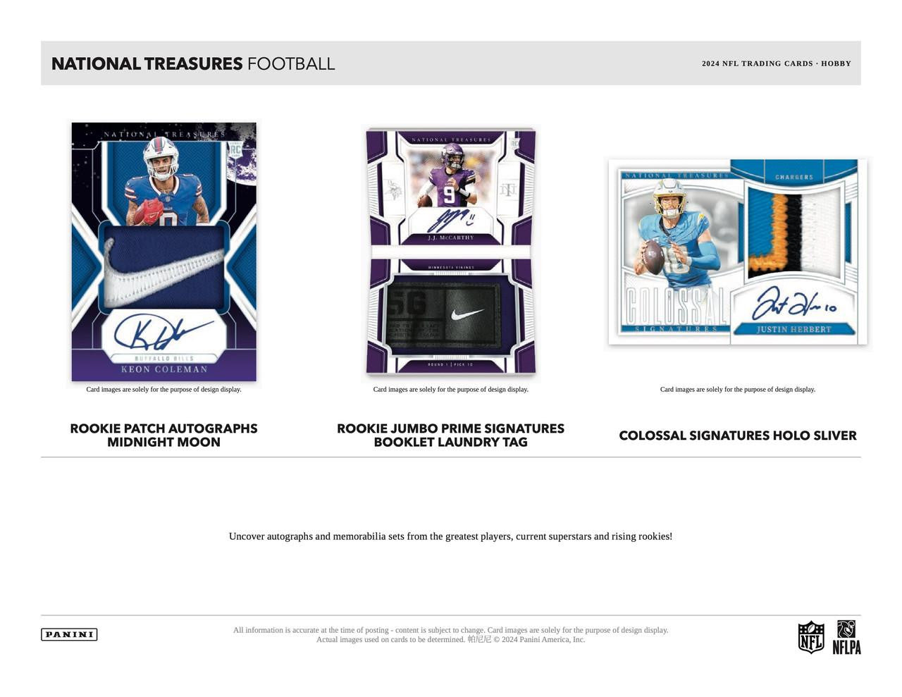 2024 National Treasures Football Hobby