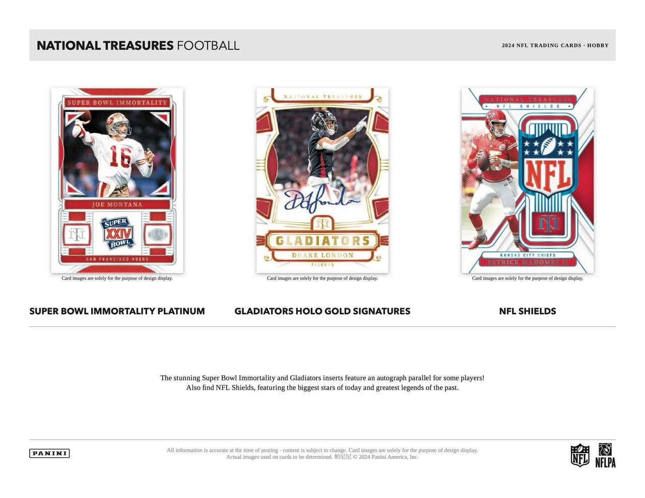 2024 National Treasures Football Hobby