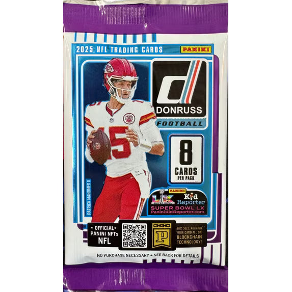2025 Donruss Football NPP Retail Pack