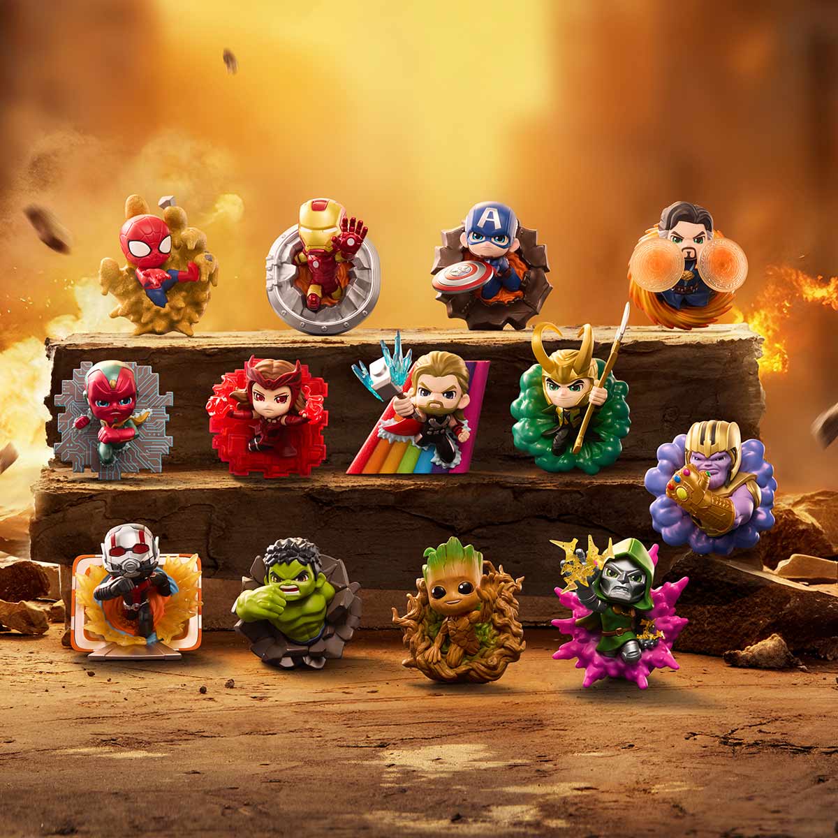 Pop Mart: Marvel - Across the Infinite Series Figure Blind Box