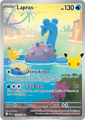 Lapras Pokemon 30th Celebration