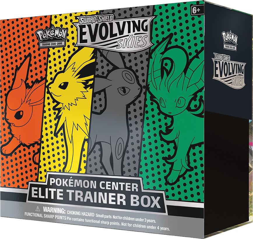 Evolving Skies Elite Trainer Box [Flareon/Jolteon/Umbreon/Leafeon] - SWSH07: Evolving Skies (SWSH07)