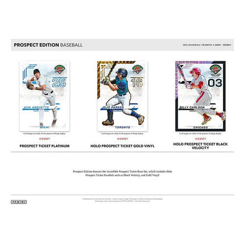 2025 Panini Prospect Edition Baseball Hobby Box
