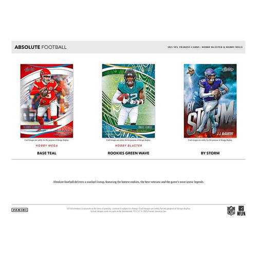 2025 Absolute Football Hobby Mega Box