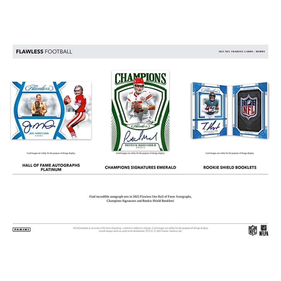 2025 Panini Flawless Football Hobby Box