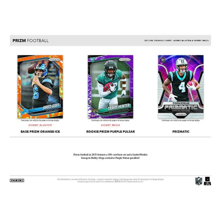 2025 Prizm Football Hobby Mega Box
