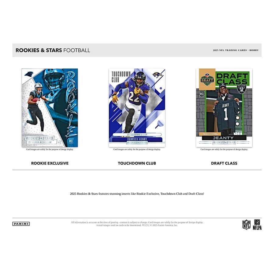 2025 Panini Rookies & Stars Football Hobby