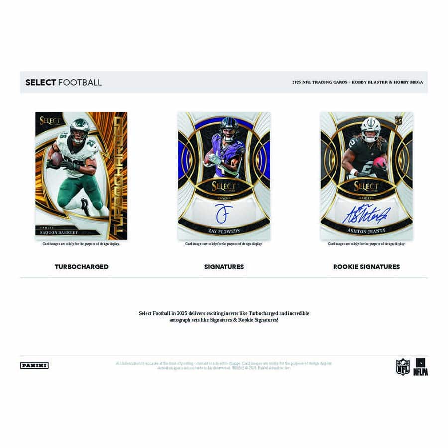 2025 Panini Select Football Hobby Blaster
