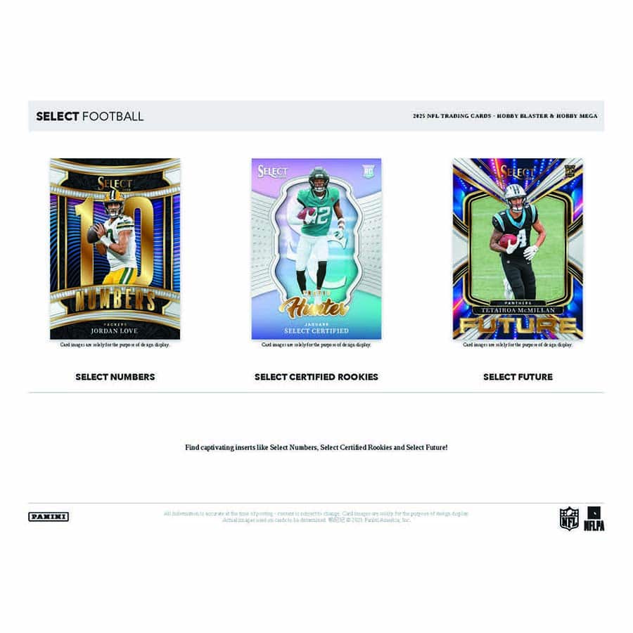 2025 Panini Select Football Hobby Blaster