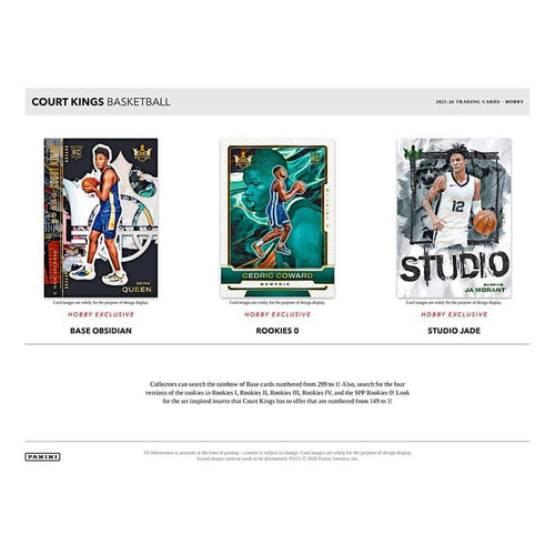 25-26 Panini Court Kings Basketball Hobby