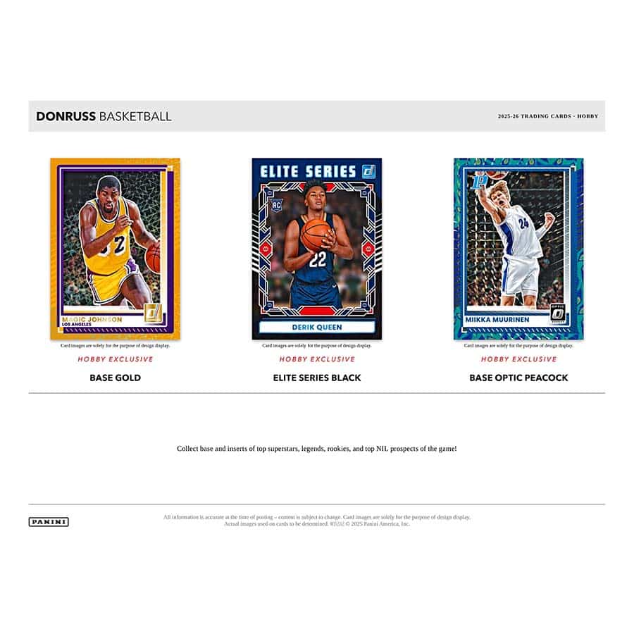 25-26 Panini Donruss Basketball Hobby