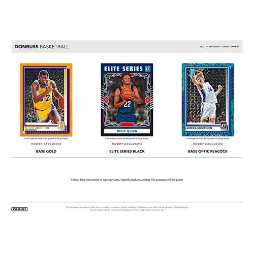 25-26 Panini Donruss Basketball Hobby