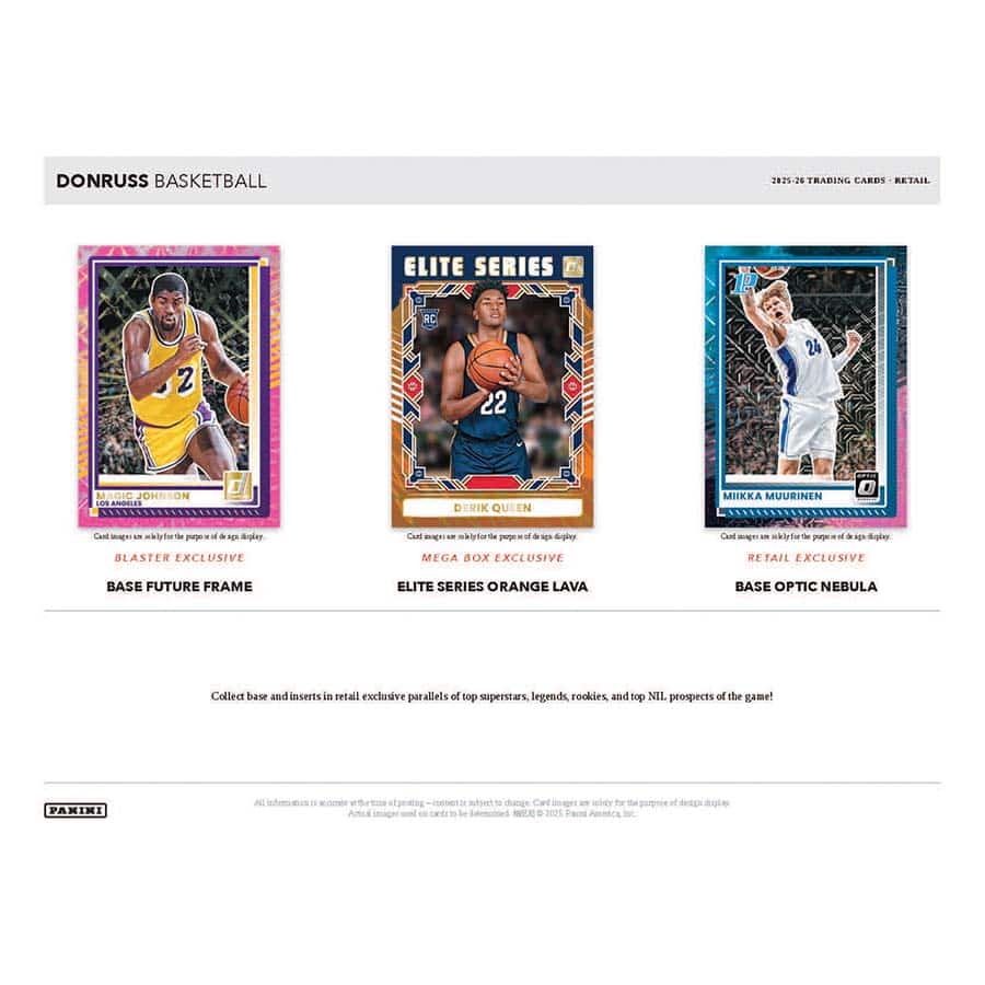 25-26 Donruss Basketball NPP Mega Box