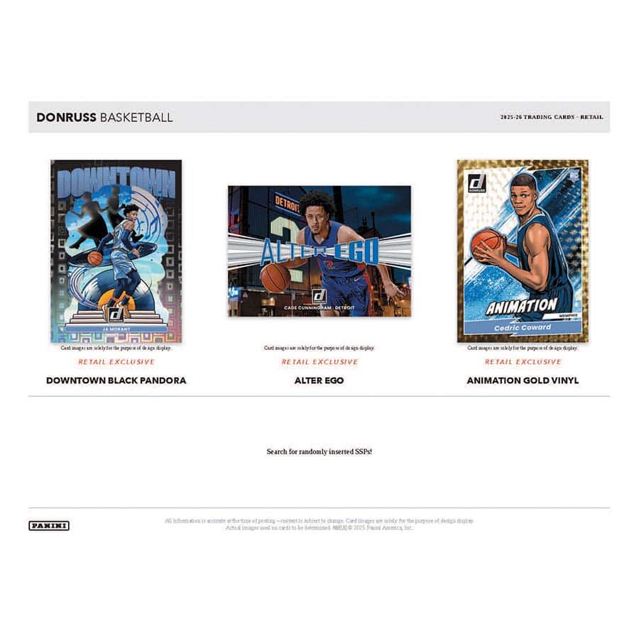 25-26 Donruss Basketball NPP Mega Box