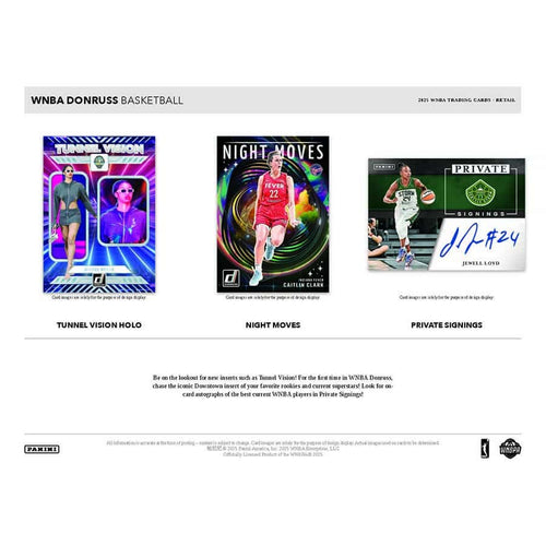 2025 Donruss WNBA Basketball NPP Mega Box