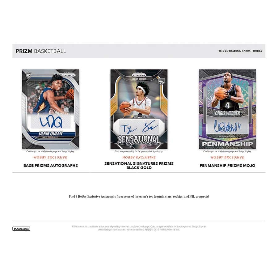 25-26 Prizm Basketball Hobby