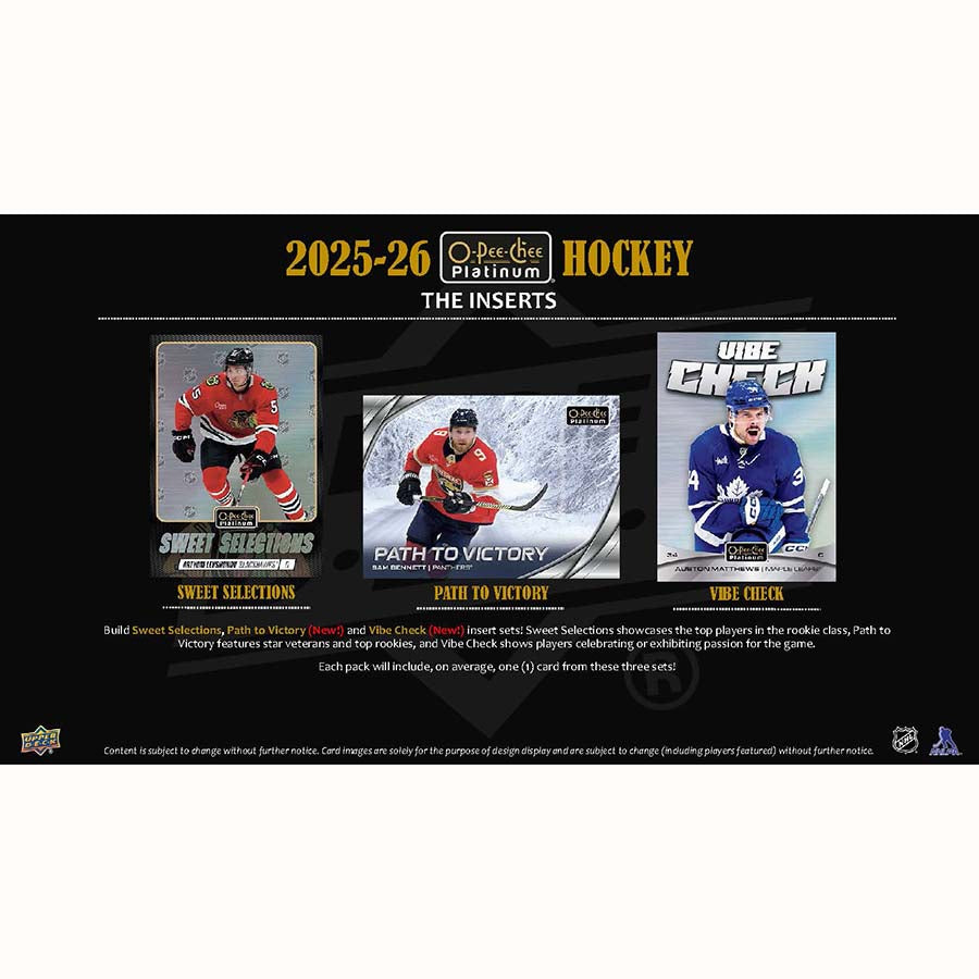 25-26 Upper Deck O-Pee-Chee Platinum Hockey Blaster