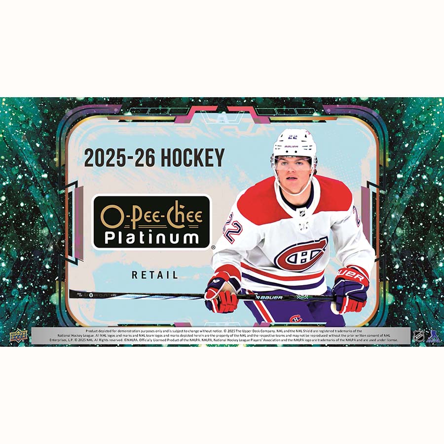 25-26 Upper Deck O-Pee-Chee Platinum Hockey Blaster