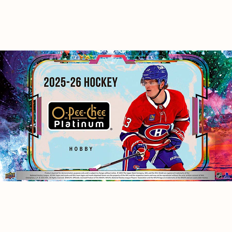 2025/26 Upper Deck O-Pee-Chee Platinum Hockey Hobby 8-Box Case