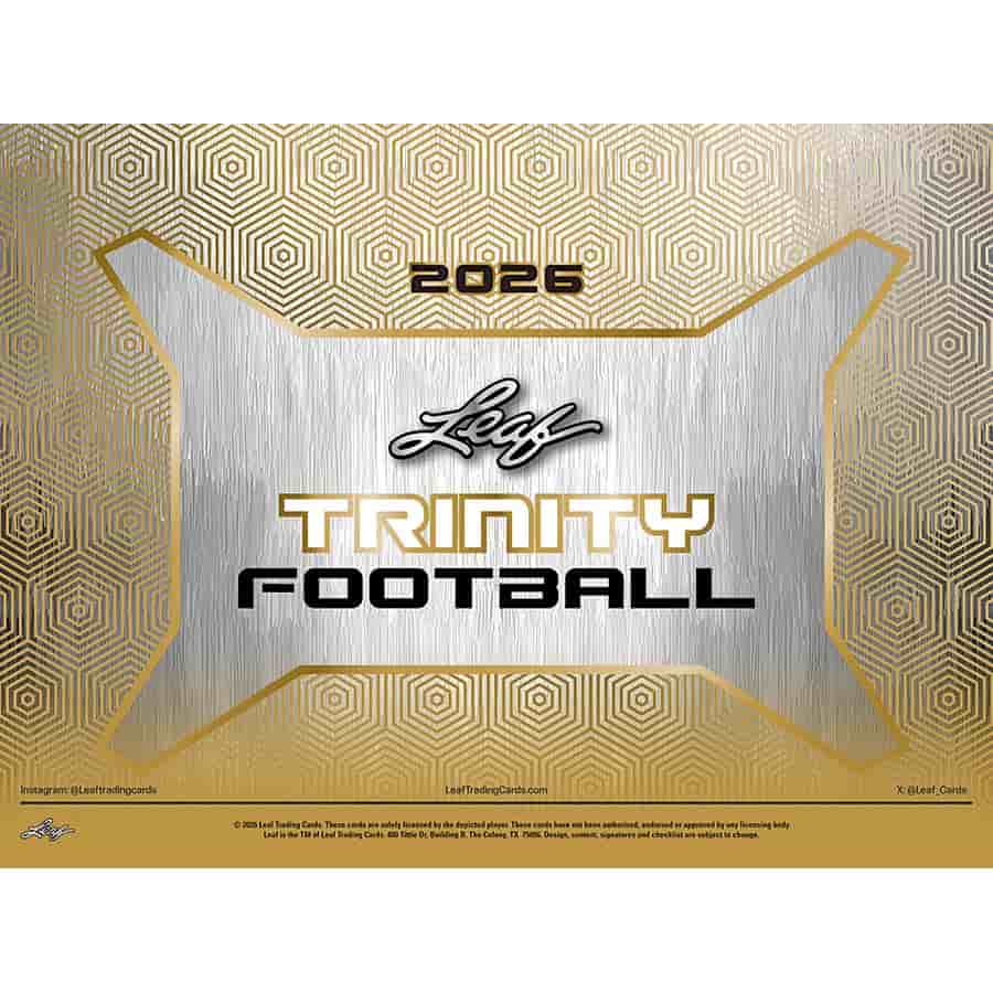 2026 Leaf Trinity Football Hobby
