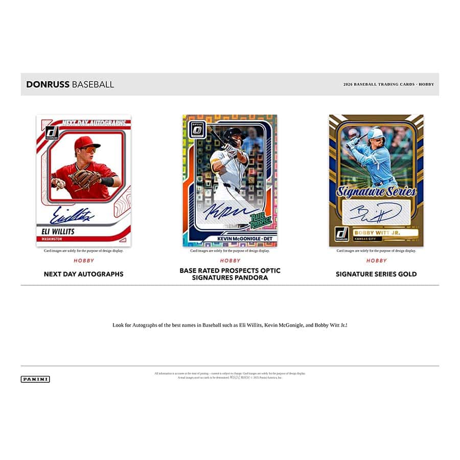 2026 Donruss Baseball Hobby