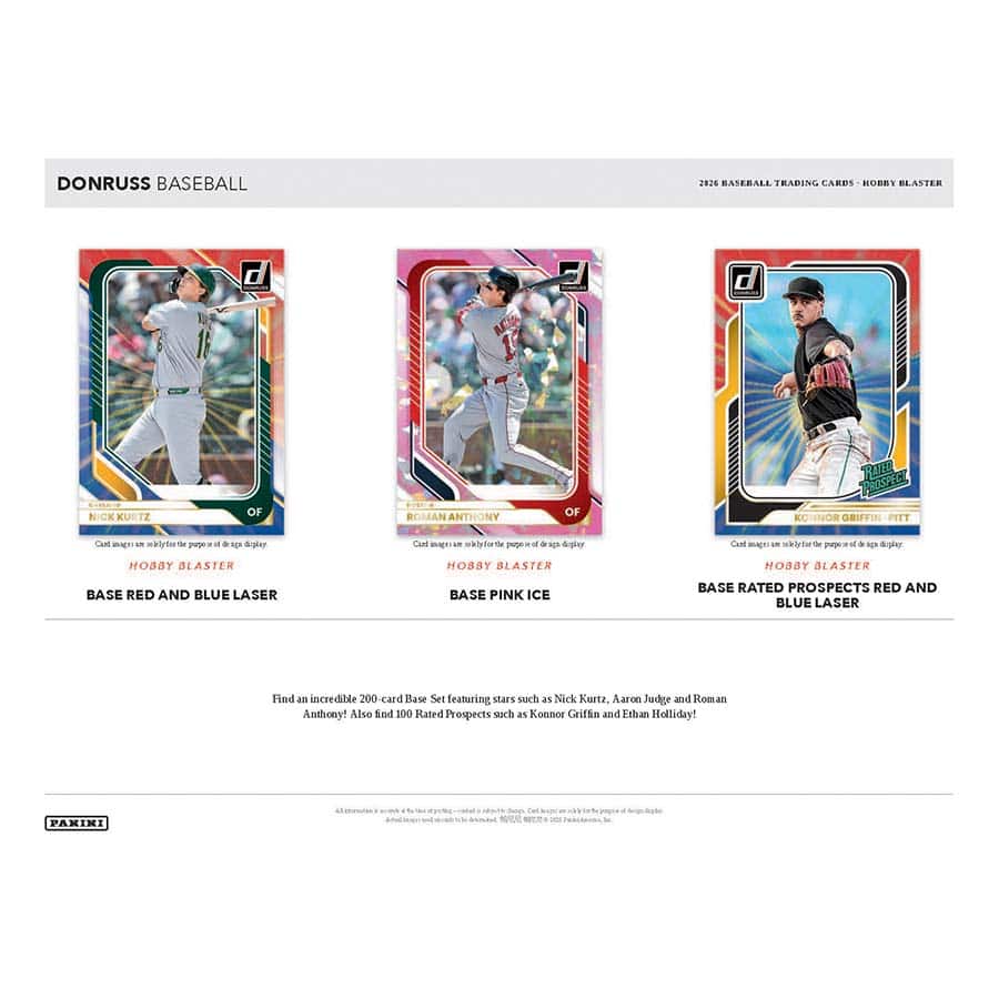 2026 Donruss Baseball Hobby Blaster