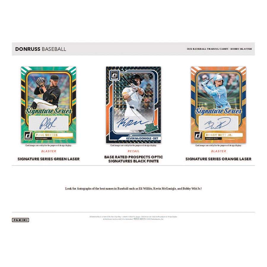 2026 Donruss Baseball Hobby Blaster