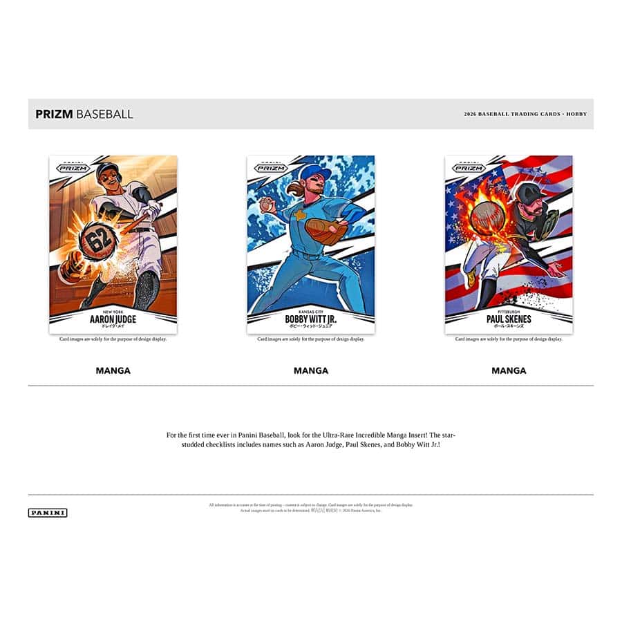 2026 Panini Prizm Baseball Hobby Box