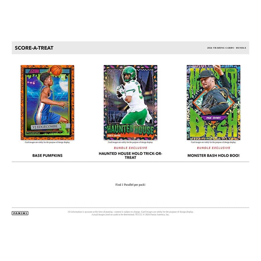 2026 Score-A-Treat Halloween Bundle Multi-Sport