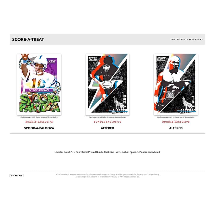 2026 Score-A-Treat Halloween Bundle Multi-Sport