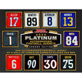 2026 Tristar Hidden Treasures Platinum Autographed Football Jerseys - Honors Edition