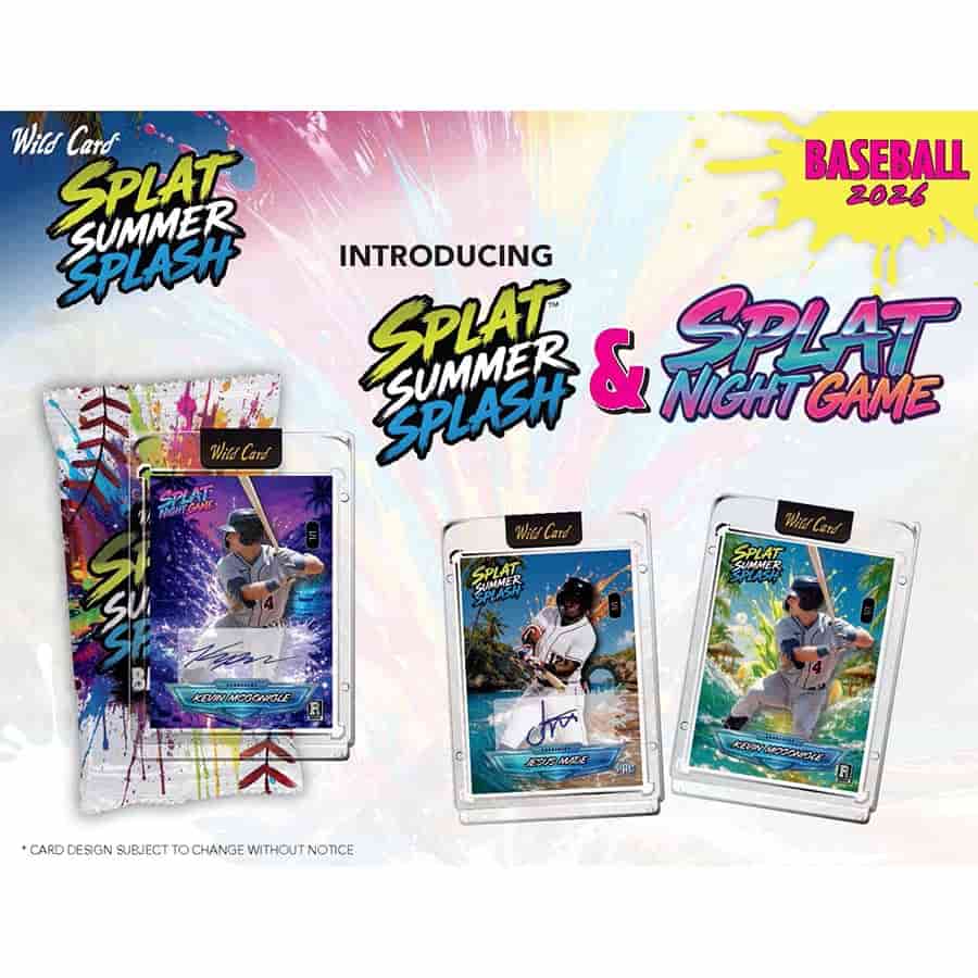 2026 Wild Card Splat Summer Splash Baseball Hobby