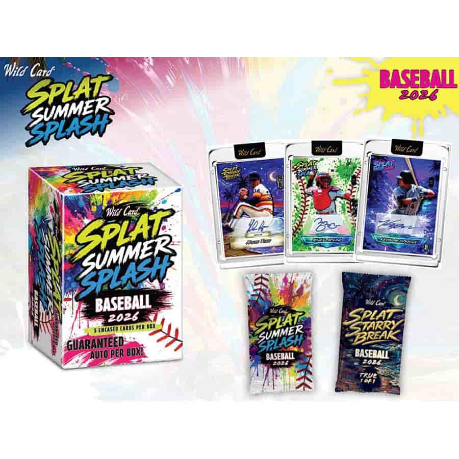 2026 Wild Card Splat Summer Splash Baseball Hobby