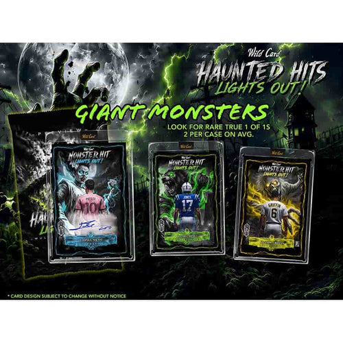 2026 Wild Card Haunted Hits Lights Out Mammoth Multi-Sport Hobby