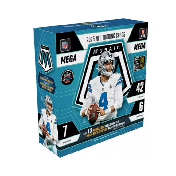 2025 Panini Mosaic Football NPP Mega Box