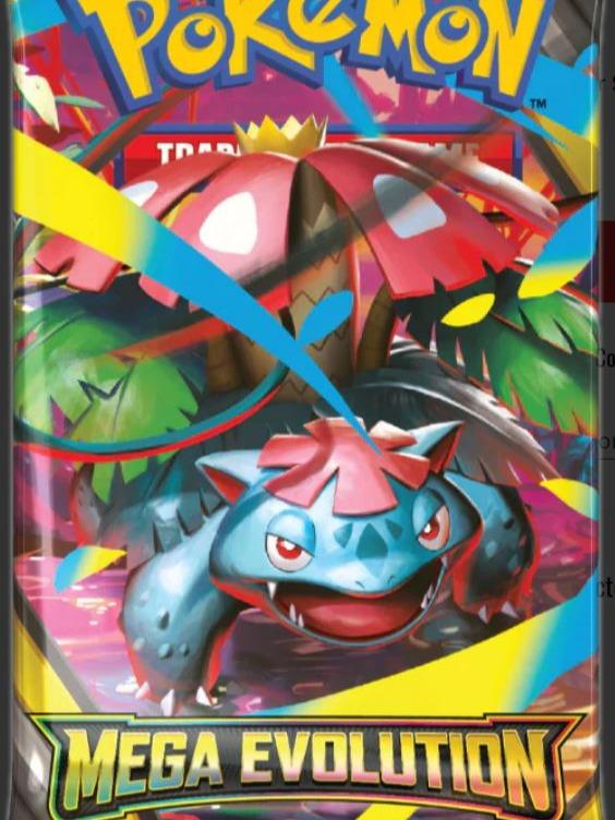 Pokémon Trading Card Game ME1 Mega Evolution Booster Pack