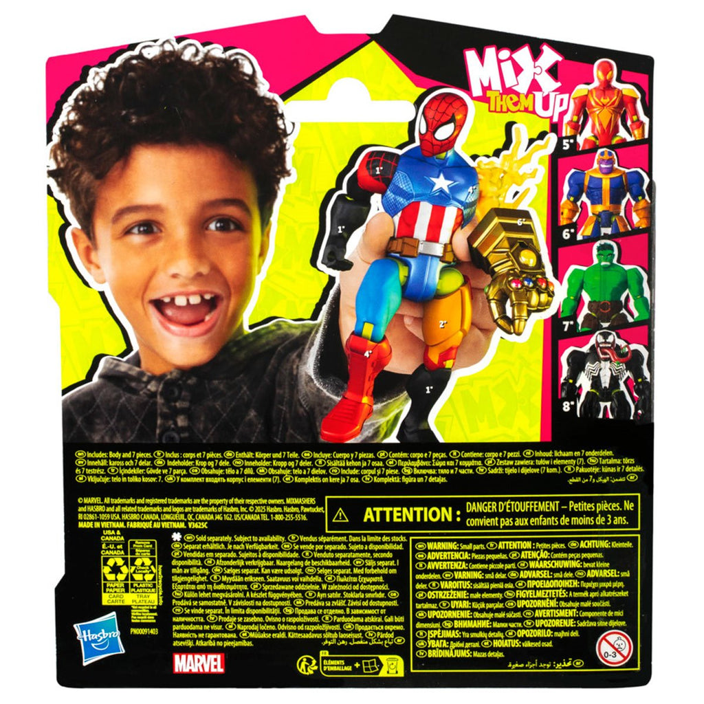 Spiderman: MixMashers Spiderman - Basic Figure