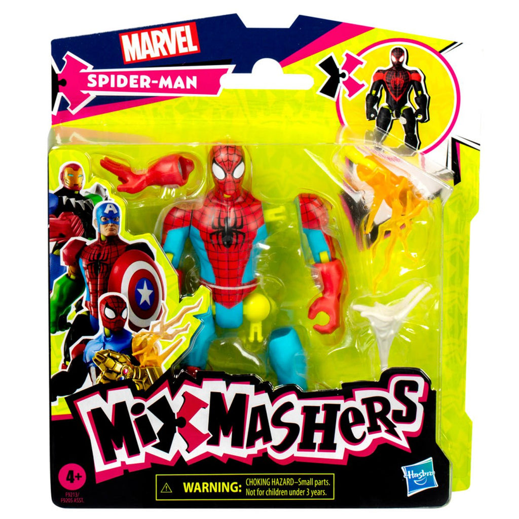 Spiderman: MixMashers Spiderman - Basic Figure