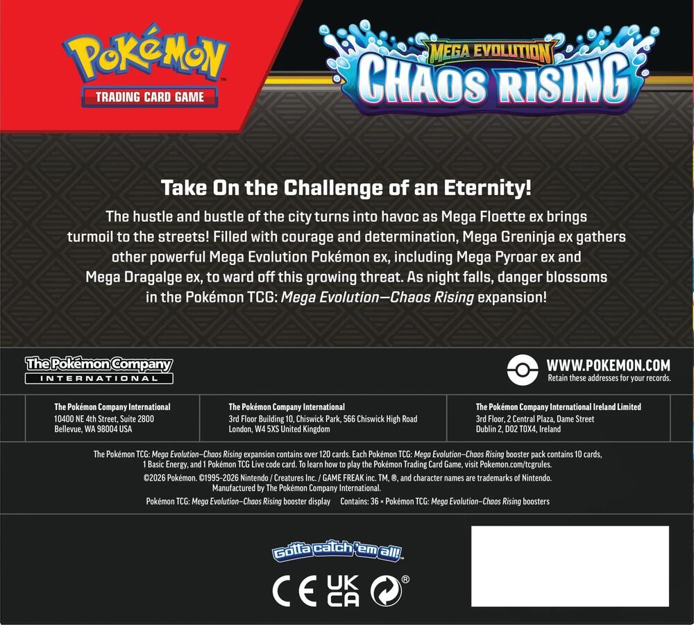 Chaos Rising Booster Box - ME04: Chaos Rising
