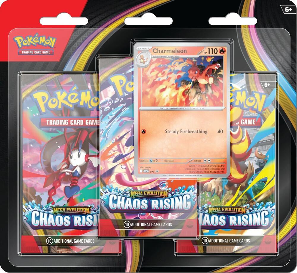 Chaos Rising 3 Pack Blister - ME04: Chaos Rising