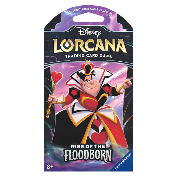 Disney Lorcana: Set 02- Rise of the Floodborn- Sleeved Booster Pack