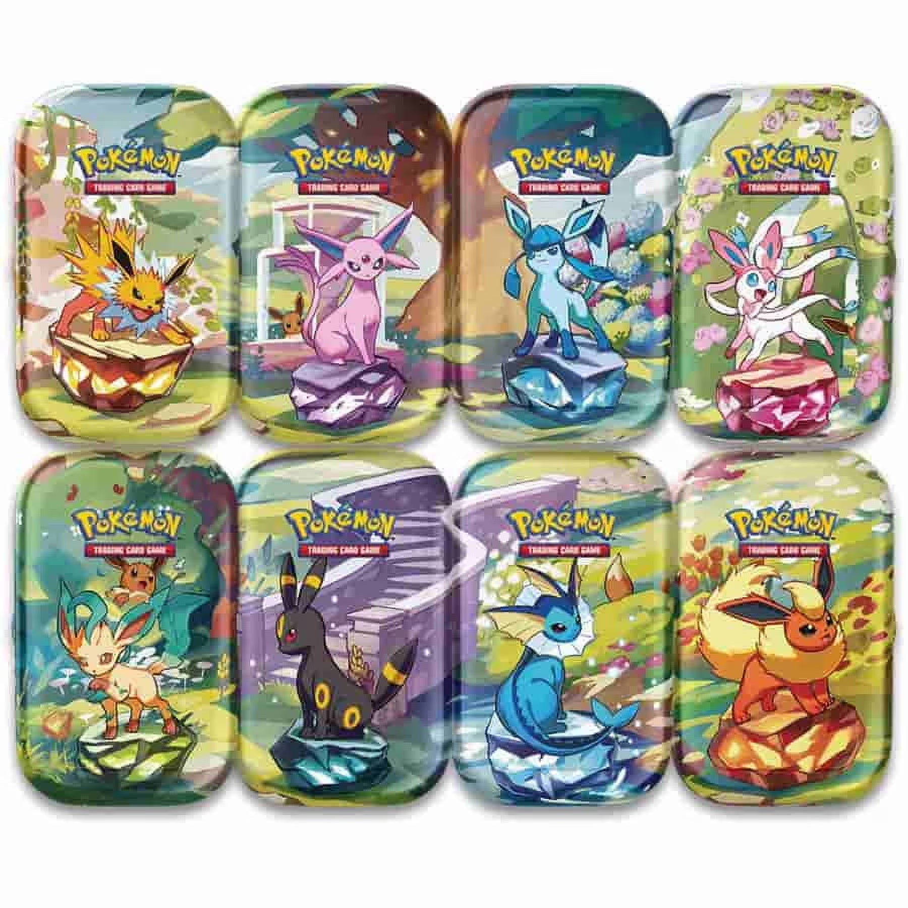 Pokemon Scarlet and Violet 8.5 Prismatic Evolutions Mini Tin
