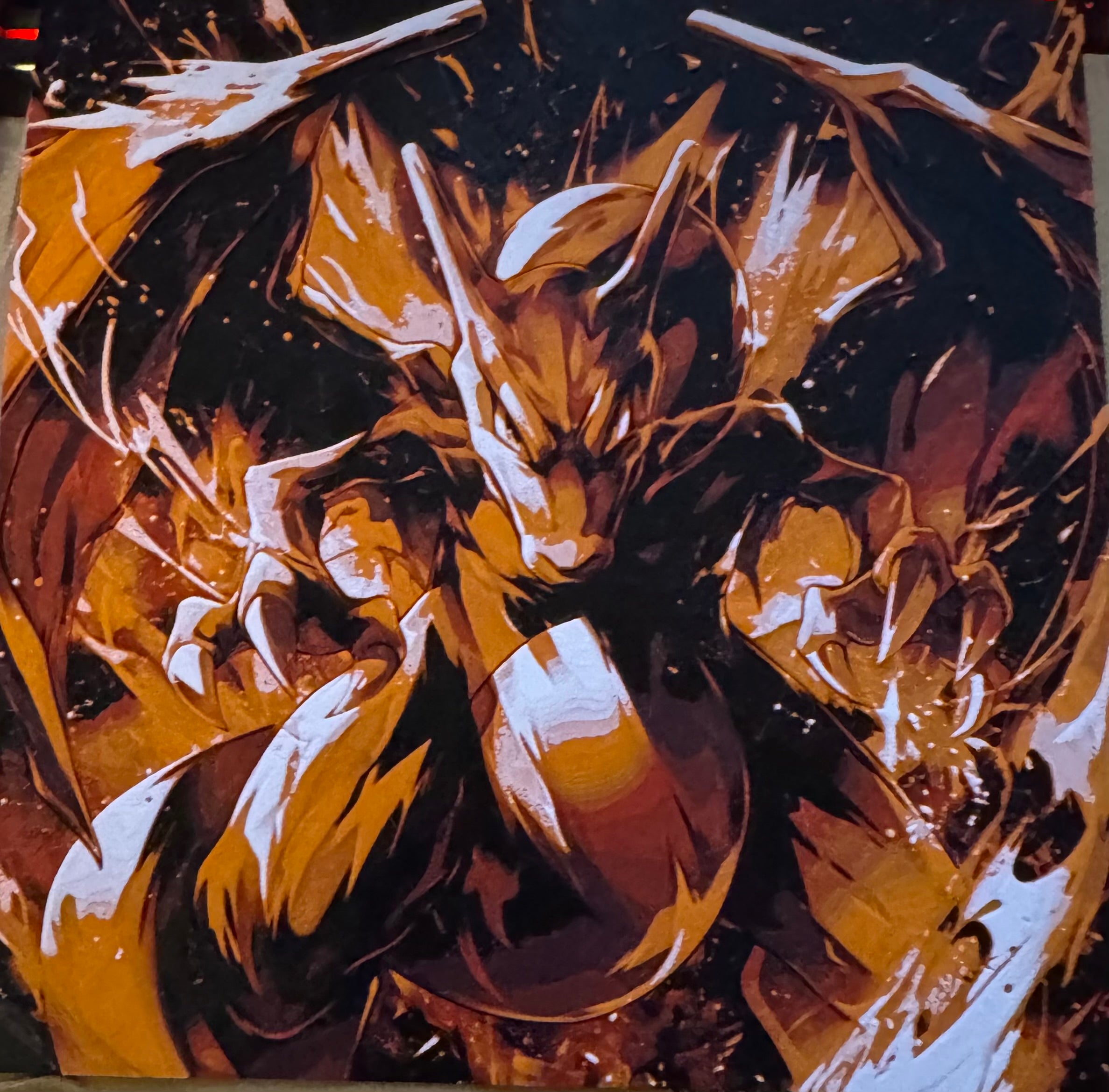 Charizard flat 3-D print