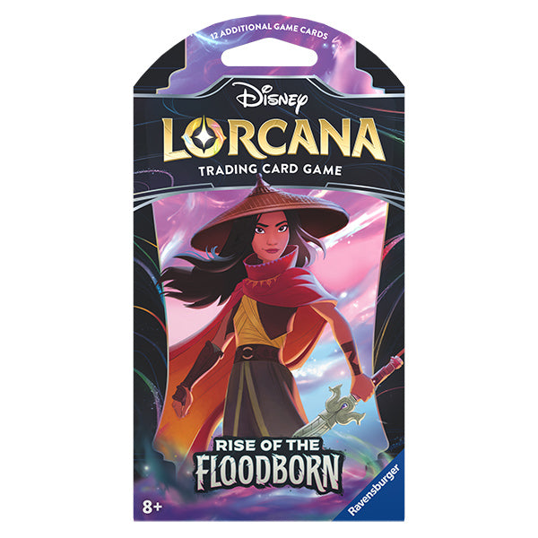 Disney Lorcana: Set 02- Rise of the Floodborn- Sleeved Booster Pack