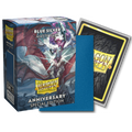 Dragon Shield Sleeves: Standard Matte Dual 25th Anniversary - Blue Silver 100CT