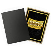 Dragon Shield Sleeves: Standard Matte Dual - Black & Gold 100CT