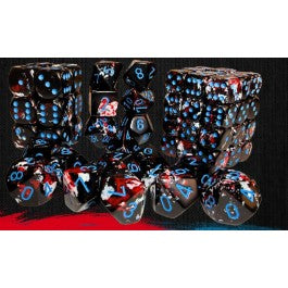 Chessex Brush Dice Dark Side 7 Die Set