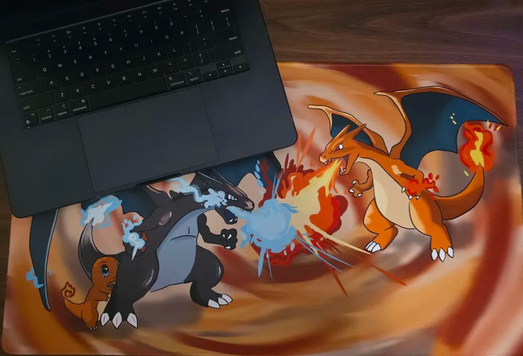 Playmat (Charizard vs Mega Charizard)