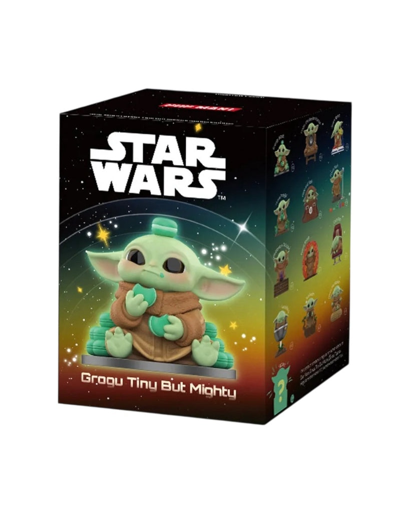 Pop Mart: Star Wars - Grogu Tiny But Mighty Figure Blind Box Display